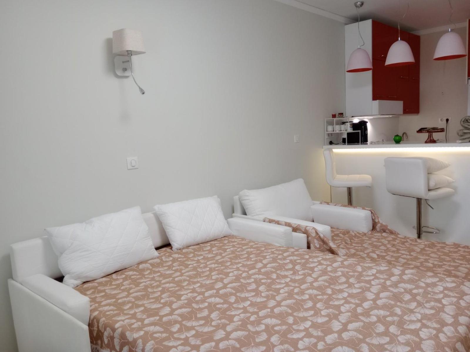 Modern Studio By The Sea Loutra Edipsou  Luaran gambar